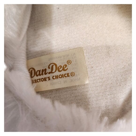 DanDee Kid's Santa Slippers Red Fuzzy Plush Size Medium (13-1) NEW - Picture 5 of 7